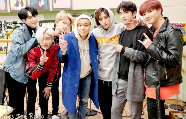 男团GOT7日前出演了《李洪基的 Kiss The Radio》宣传新专辑 男团GOT7日前出演了《李洪基的 Kiss The Radio》宣传新专辑