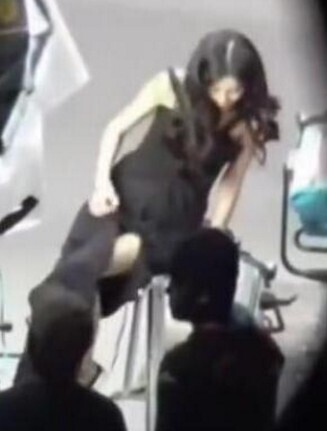 美孕妇Baby的孕肚正面曝光了？