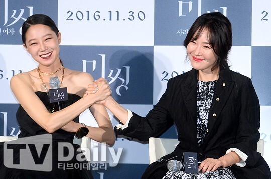 孔晓振、严智苑出席了电影《Missing：消失的女人》制作发布会