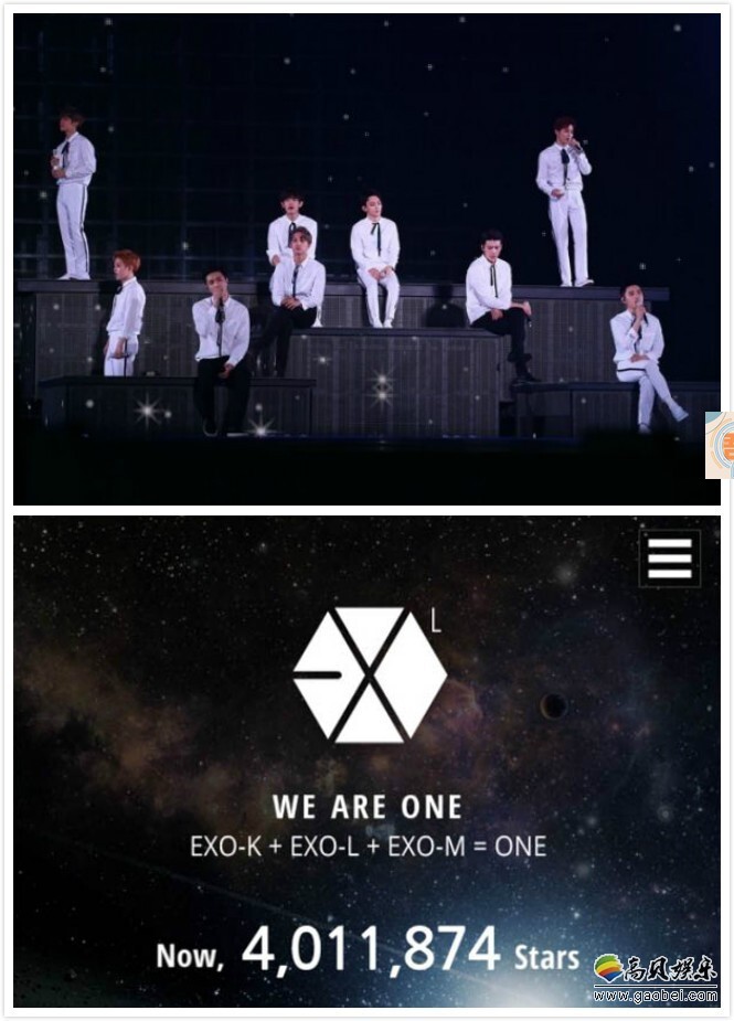 EXO官方Fans Club「EXO-L」的会员人数突破400万啦 EXO官方Fans Club「EXO-L」的会员人数突破400万啦