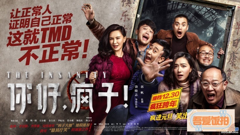 荒诞悬疑喜剧电影《你好疯子》即将于12月30日全国上映