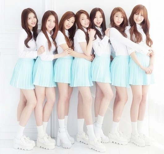 Lovelyz新曲凌晨时分在melon实时榜突然消失