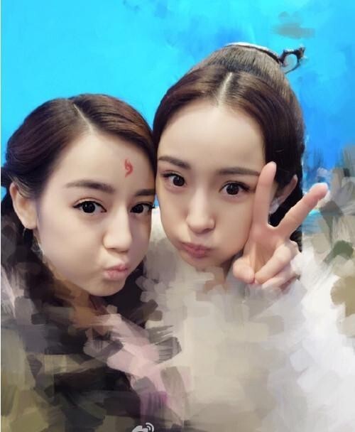 杨幂与迪丽热巴同框了？