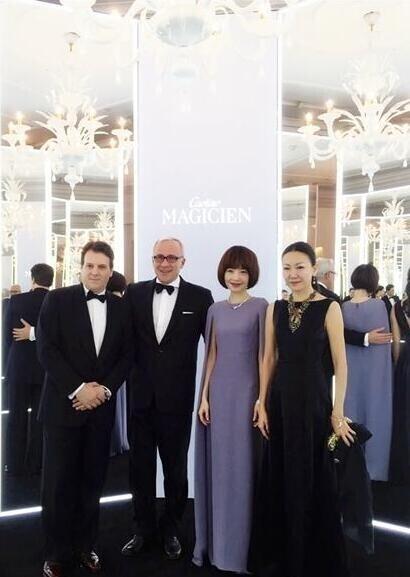 陈鲁豫换发型了，这次脸有点肉了？