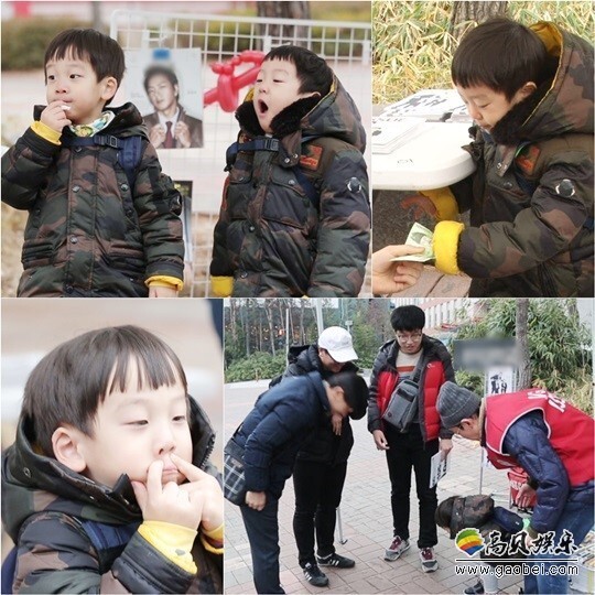 《超人回来了》节目组公开了双胞胎书言、书俊的节目照 《超人回来了》节目组公开了双胞胎书言、书俊的节目照