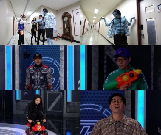 SBS综艺节目《Running Man》节目组公开了一组节目照