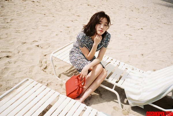 时尚杂志公开了演员金高银拍摄的一组时尚写真 时尚杂志公开了演员金高银拍摄的一组时尚写真