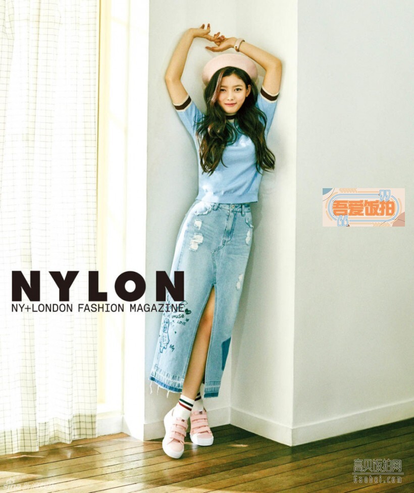 韩国女演员金裕贞亮相杂志《Nylon》4月号