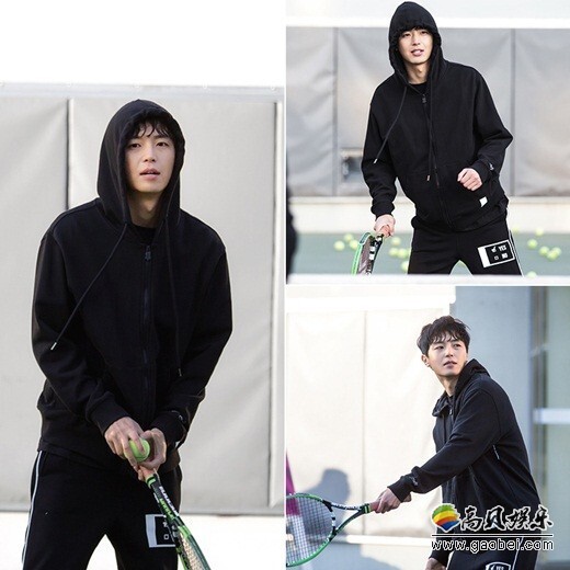 延宇振在《内向的老板》中的“网球三昧境”剧照公开 延宇振在《内向的老板》中的“网球三昧境”剧照公开