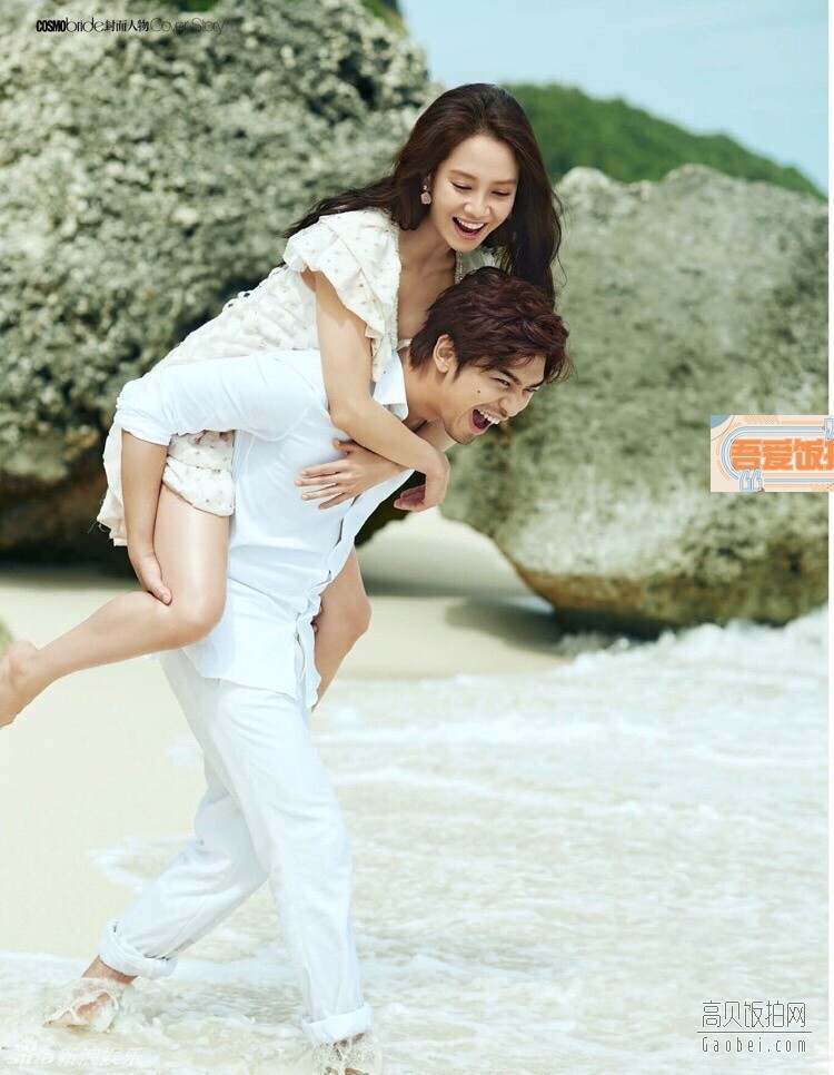 宋智孝登《时尚新娘》2016春季刊封面 宋智孝登《时尚新娘》2016春季刊封面