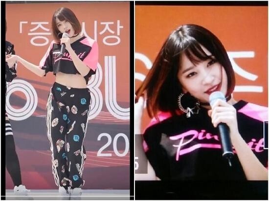 女团EXID的成员哈妮(Hani)有洋娃娃般的精致外貌 女团EXID的成员哈妮(Hani)有洋娃娃般的精致外貌