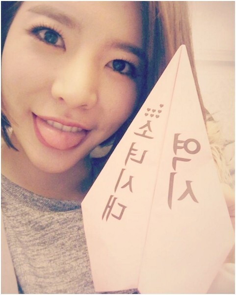 女团少女时代成员Sunny在Instagram上公开了一张照片