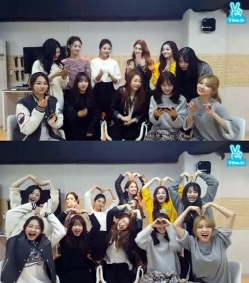 韩国女团I.O.I简短地向观众问候,并公开了今后的计划 韩国女团I.O.I简短地向观众问候,并公开了今后的计划