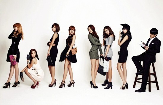 韩国女子组合After School由平均身高167CM的成员组成