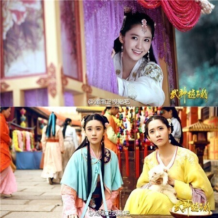 女子组合少女时代的允儿拍摄的《武神赵子龙》顺利首播 女子组合少女时代的允儿拍摄的《武神赵子龙》顺利首播