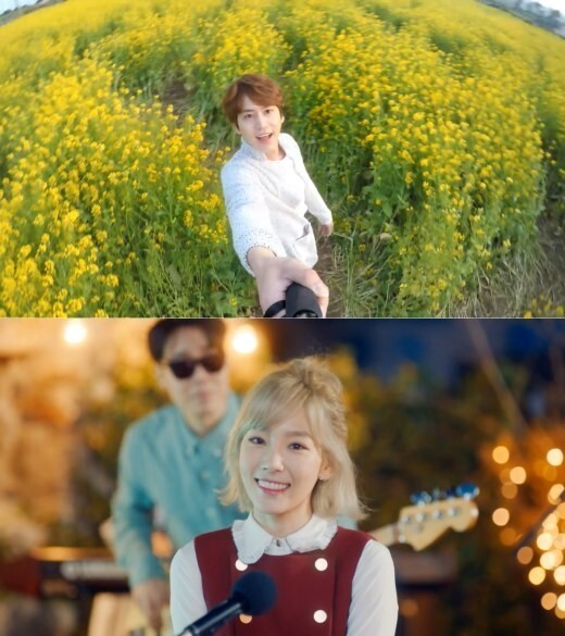 少女时代金泰妍和曹圭贤代言品牌[济州叁多水] 广告曲MV预告公开