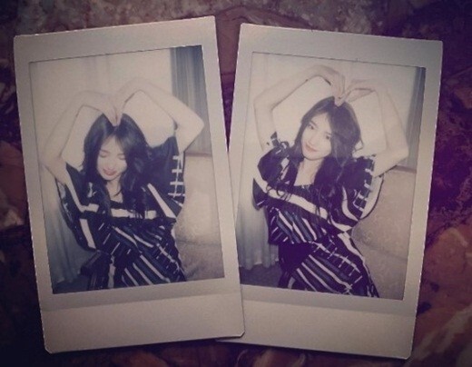 韩国女子组合miss A成员秀智爆照 清纯迷人甜蜜动人