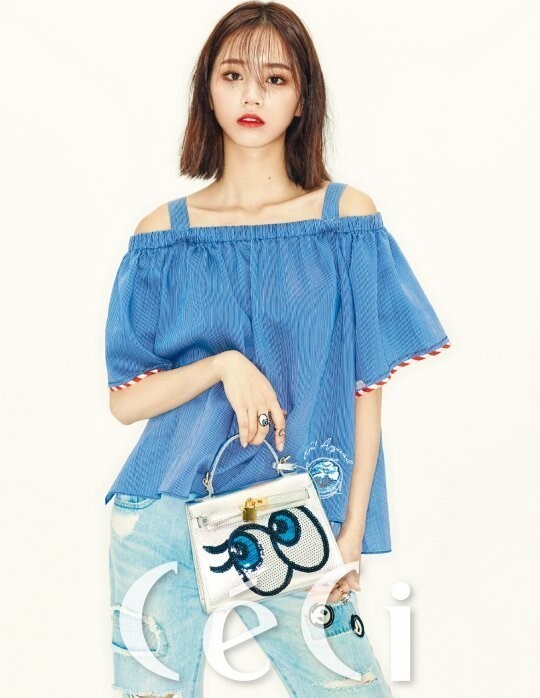 《CeCi》公开韩国女团Girl’s Day成员惠利拍摄的时尚写真 《CeCi》公开韩国女团Girl’s Day成员惠利拍摄的时尚写真