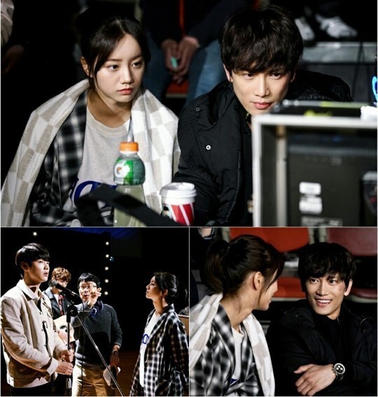 《戏子》剧组公开演员池晟和惠利片场花絮照 《戏子》剧组公开演员池晟和惠利片场花絮照