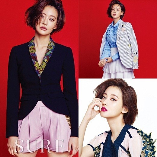 韩国艺人吴涟序百变写真公开 变身春日女神展现百变魅力