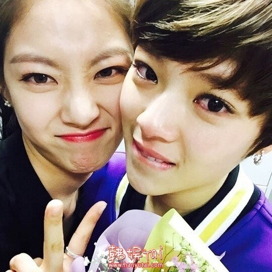 孔升妍为妹妹Twice定延应援 热泪盈眶是为何？