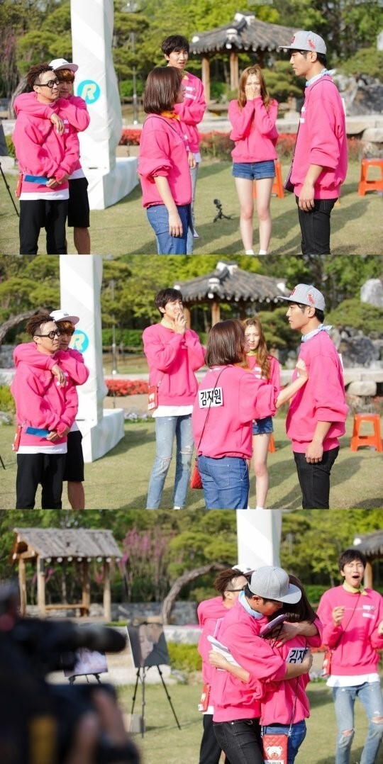 《Running Man》"救援CP"晋久与金智媛再现《太后》名场面 引爆现场! 《Running Man》"救援CP"晋久与金智媛再现《太后》名场面 引爆现场!