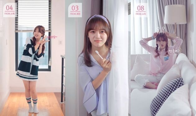 女团I.O.I成员手写信公开 互送手写信加油打气 女团I.O.I成员手写信公开 互送手写信加油打气