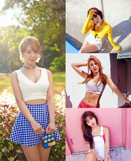 AOA智珉、草娥、惠晶、澯美公开新辑WEEK海报 变身可爱性感糖果女孩 AOA智珉、草娥、惠晶、澯美公开新辑WEEK海报 变身可爱性感糖果女孩